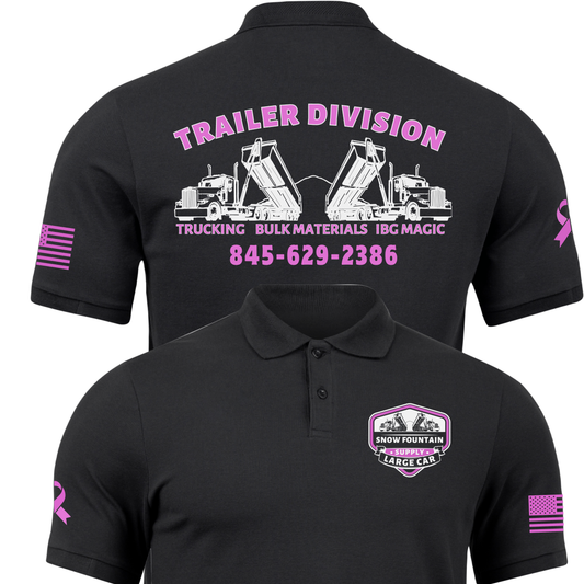 Snow Fountain Trailer Division Polo