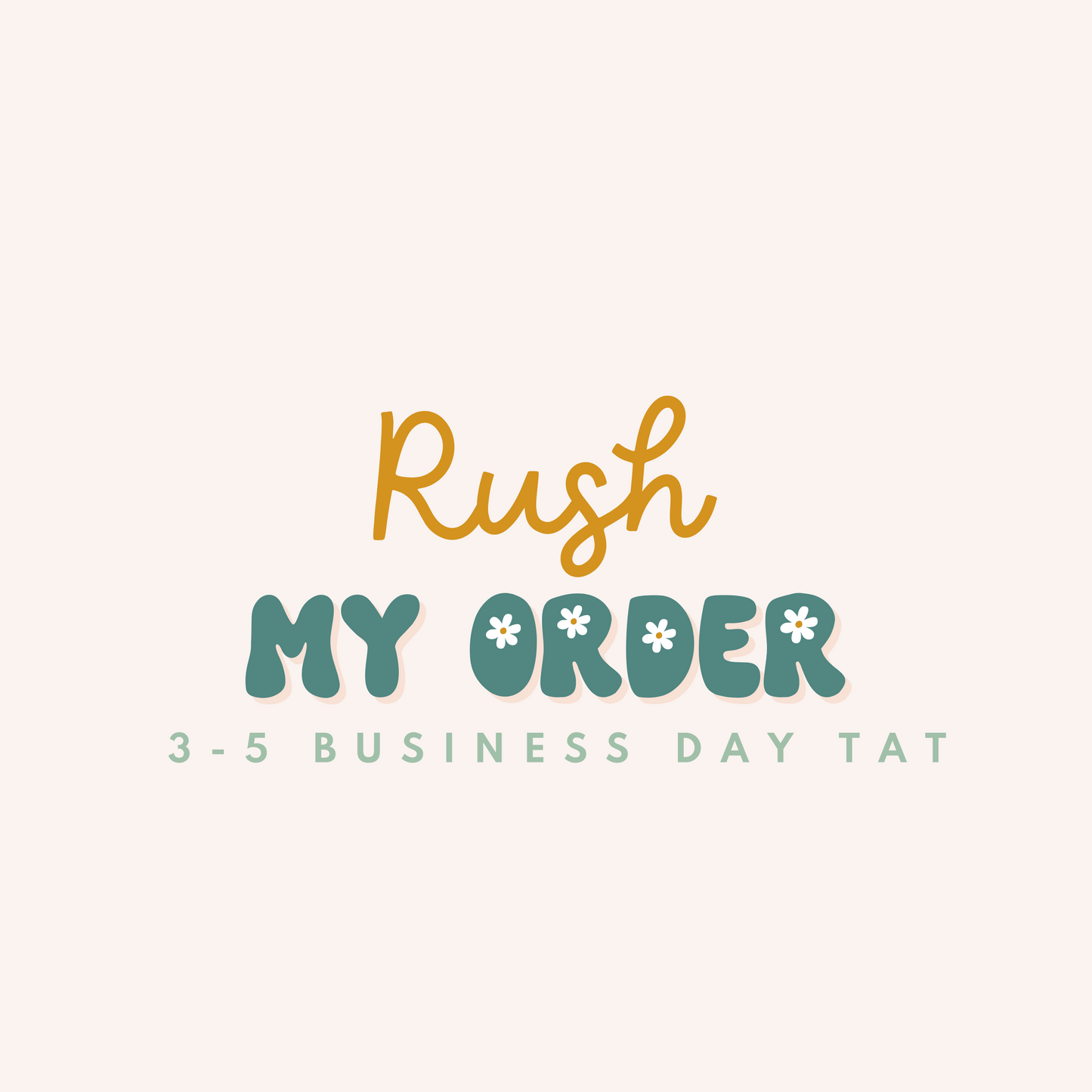 Rush My Order