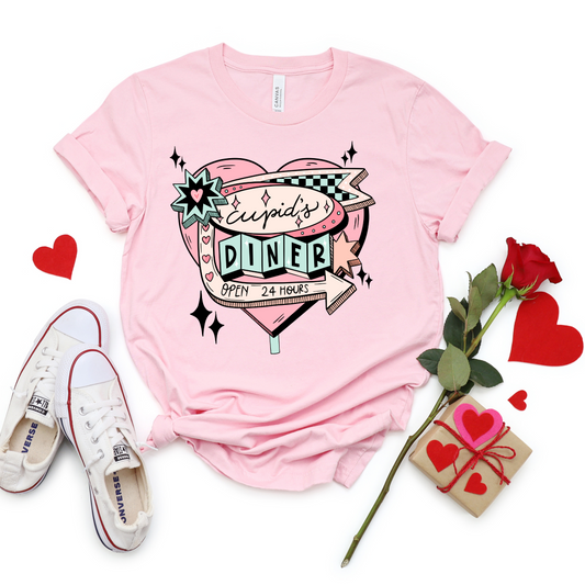 Cupid's Diner Graphic Tee