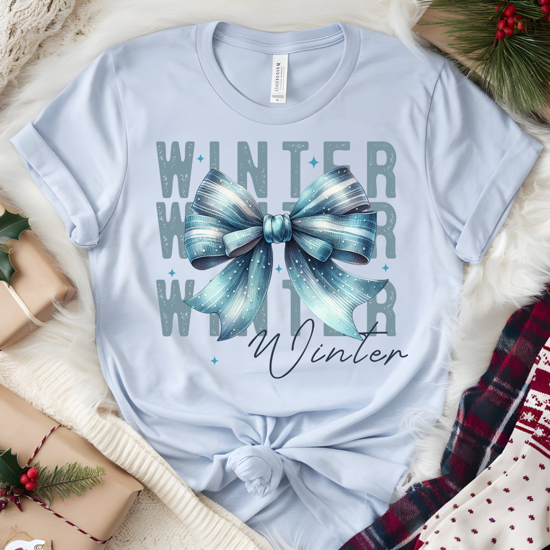 Winter Bow Graphic Tee