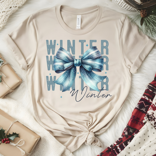 Winter Bow Graphic Tee