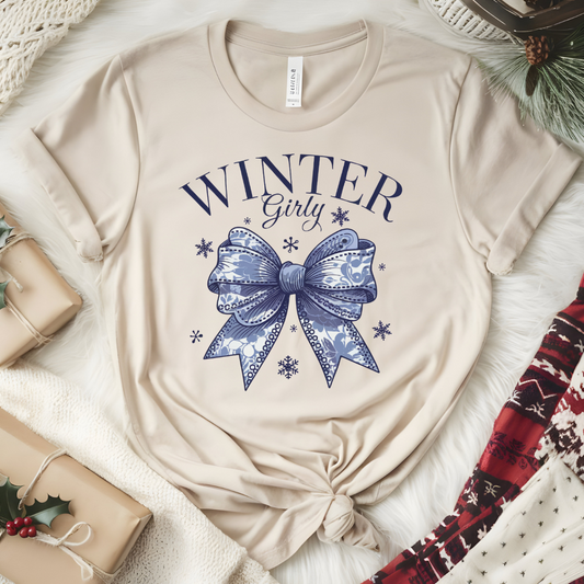 Winter Girly Graphic Tee