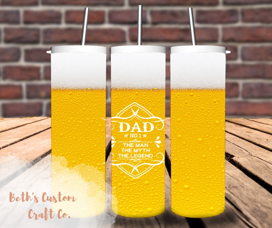 Dad Beer 20oz Tumbler