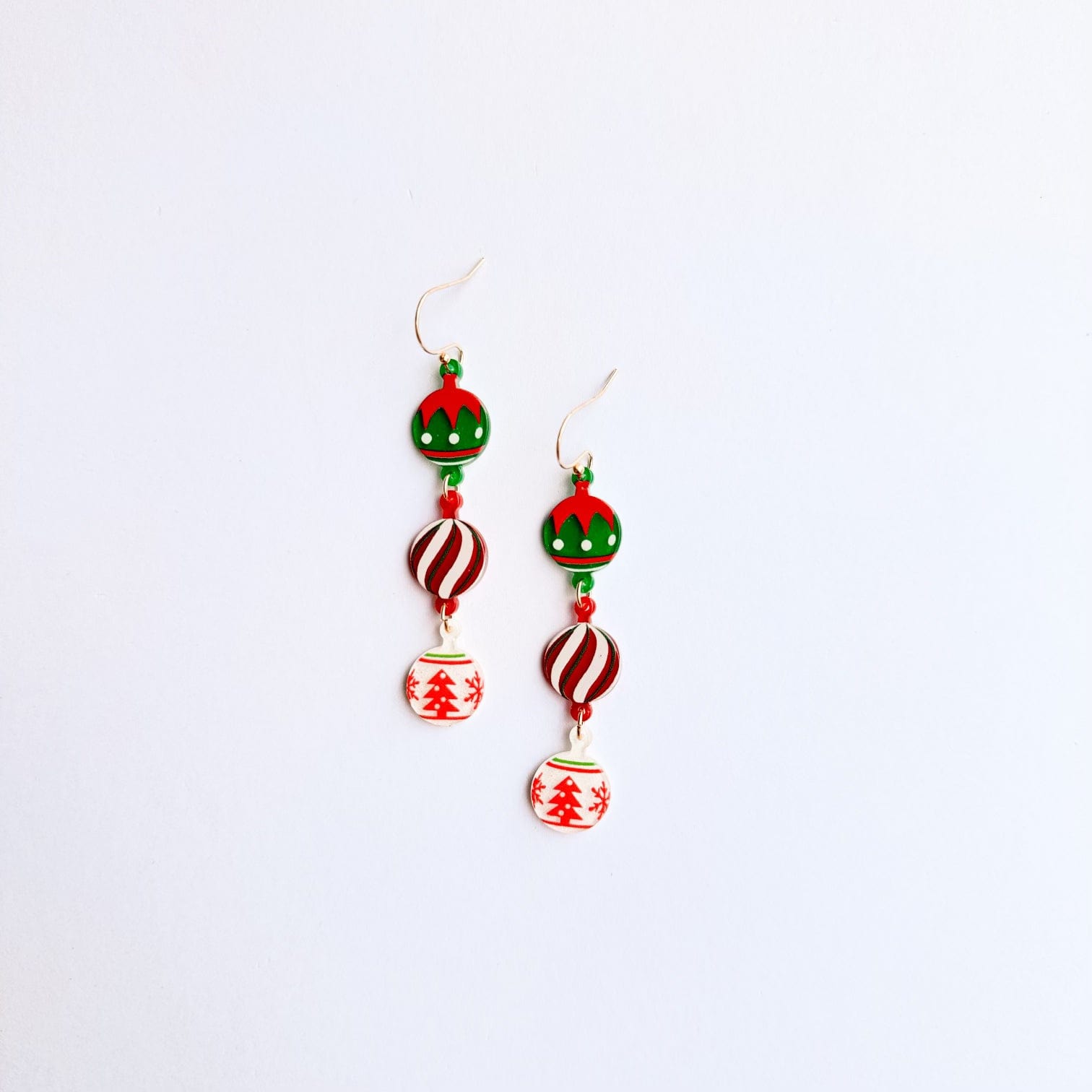 Envy Stylz Boutique Women - Accessories - Earrings Festive Christmas Ornament Dangle Earrings