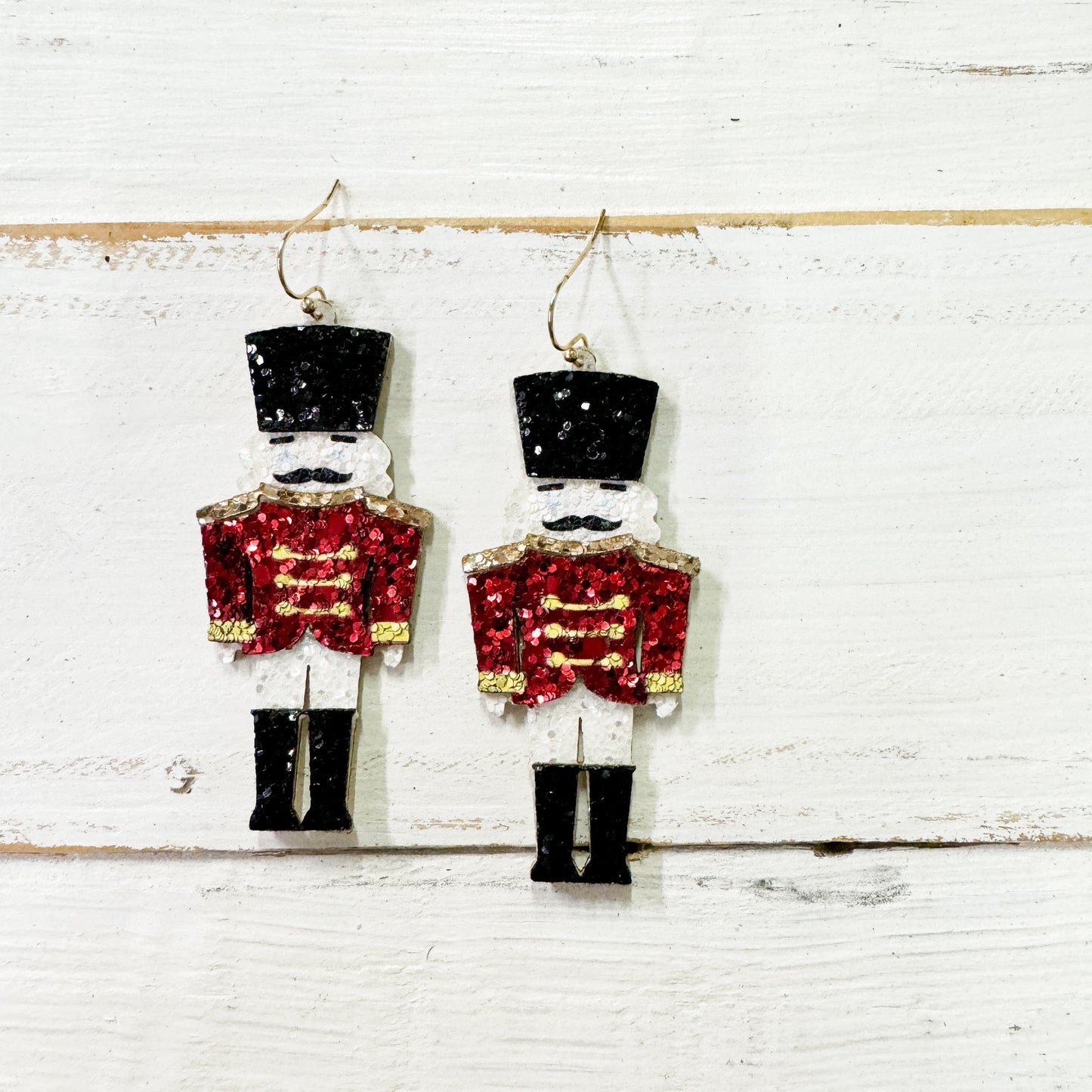 Envy Stylz Boutique Women - Accessories - Earrings Funky Glitter Nutcracker Earrings