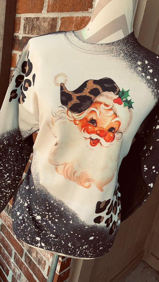 Retro Santa -SWEATSHIRT