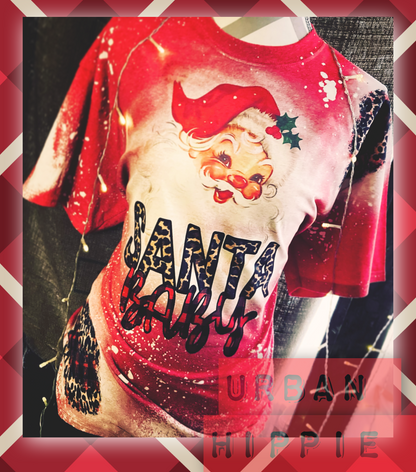 Santa baby tee