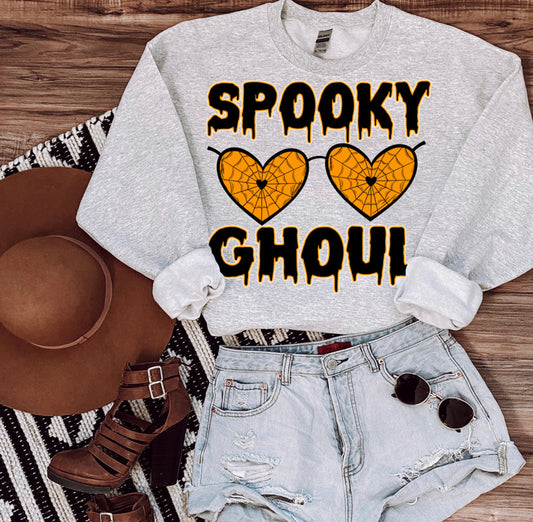 Spooky Ghoul crewneck  • Tee also available