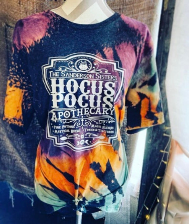 Hocus Pocus tye dye tee