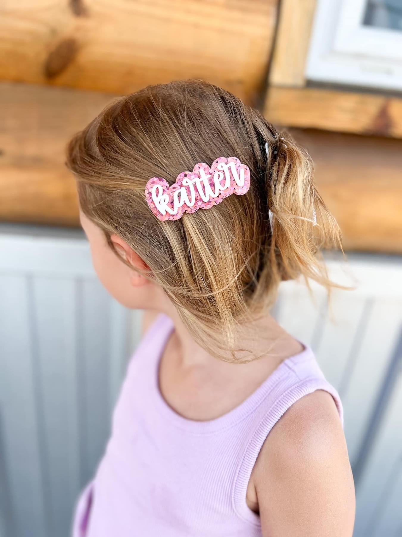 Custom Hair Clips