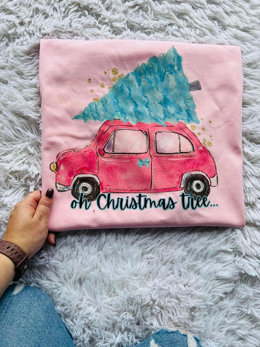 Oh Christmas Tree - PINK CHRISTMAS (NOV SHIP)