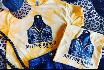 Dutton Ranch Yellowstone crewneck/ Tee also available 💛