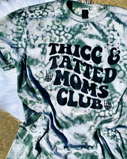 THICC & TATTED MOMS CLUB- other colors available