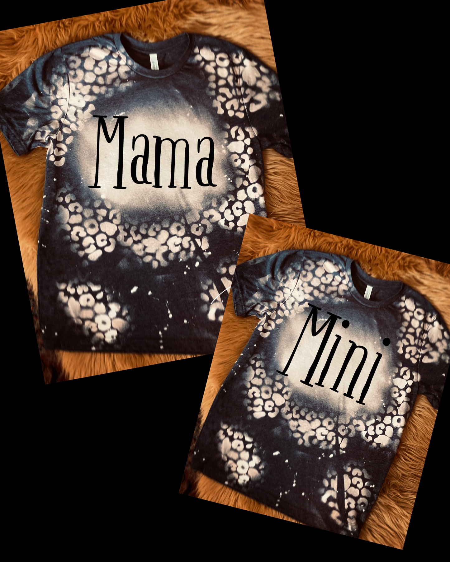 Mama / Mini leopard tee